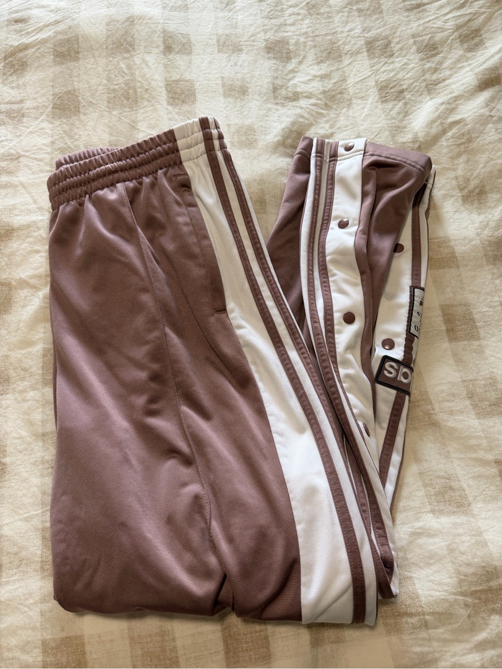 Womens Adidas Adibreak Track Pants Snap Buttons Track Pants Medium